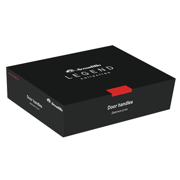Ручка раздельная KEA SQ001-21SN-3 матовый никель - Armadillo Ручка раздельная KEA SQ001-21SN-3 матовый никель