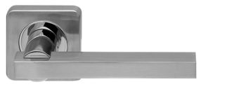 Ручка раздельная ORBIS SQ004-21SN/CP-3 мат никель/хром