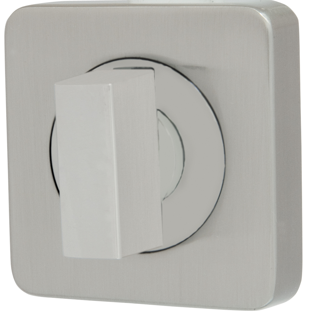 Ручка поворотная WC-BOLT BK6/SQ-21SN-3 матовый никель - Armadillo Ручка поворотная WC-BOLT BK6/SQ-21SN-3 матовый никель