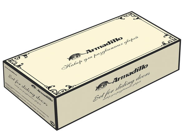 Ручка для раздвижных дверей SH010/CL BB-17 Коричневая бронза - Armadillo Ручка для раздвижных дверей SH010/CL BB-17 Коричневая бронза