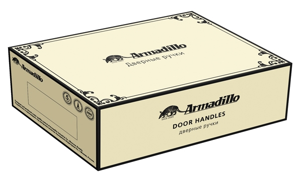 Ручка раздельная Silvia CL1 SILVER-925/LWP-109 Серебро 925/беж фарфор - Armadillo Ручка раздельная Silvia CL1 SILVER-925/LWP-109 Серебро 925/беж фарфор