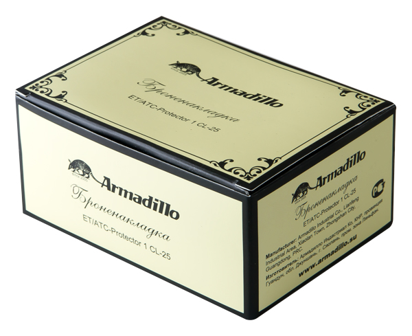 Броненакладка на ЦМ ET/ATC-Protector 1CL-25 OB-13 Античная бронза - Armadillo Броненакладка на ЦМ ET/ATC-Protector 1CL-25 OB-13 Античная бронза