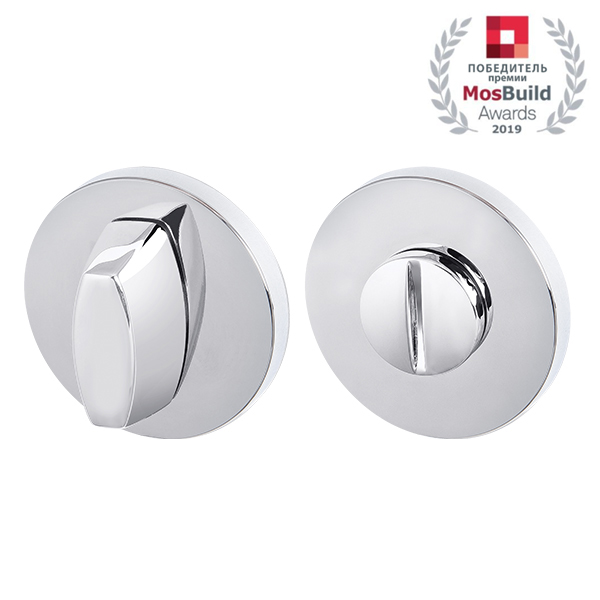 Ручка поворотная WC-BOLT BK6 URS CP-8 Хром - Armadillo Ручка поворотная WC-BOLT BK6 URS CP-8 Хром